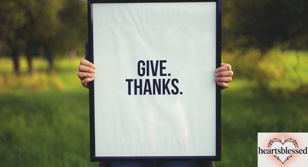 Giving Thanks at the End of the Day