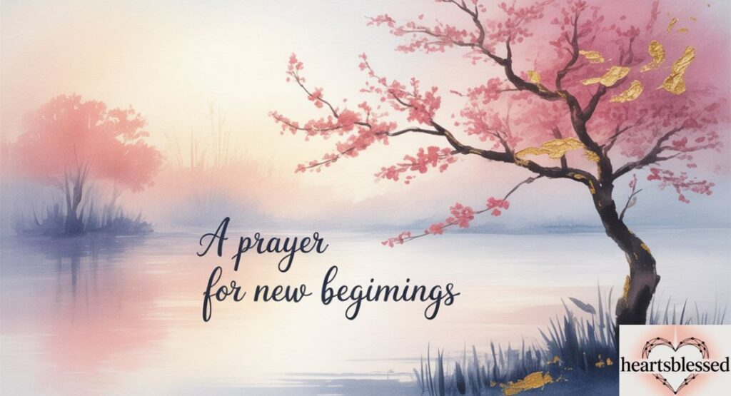 Prayer for New Beginnings