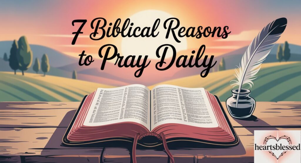 7 Biblical Reasons to Pray Daily