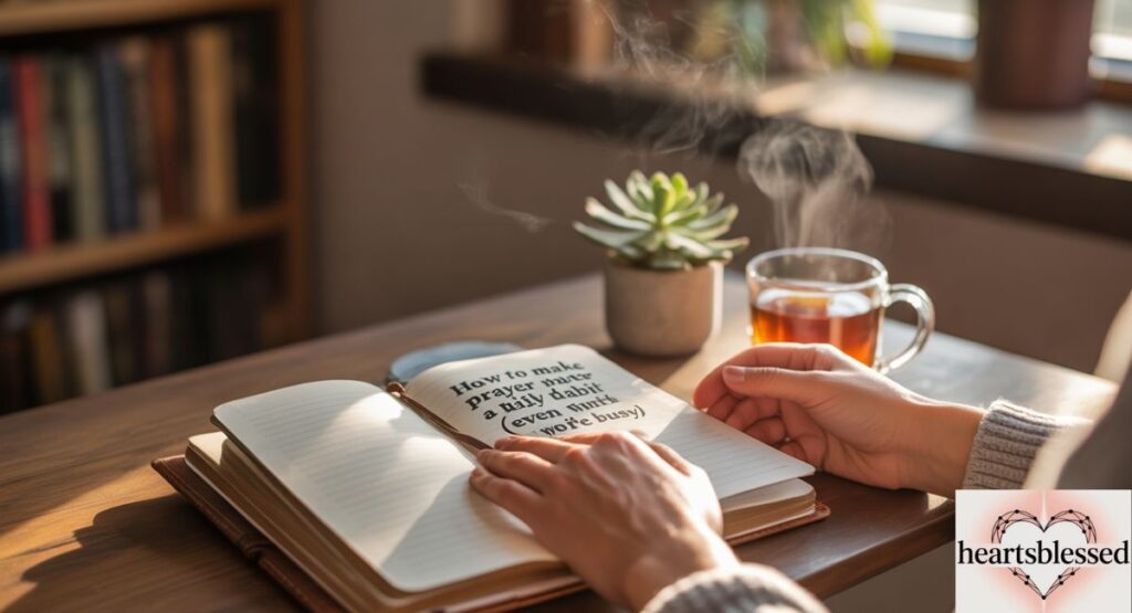 How to Make Prayer a Daily Habit (Even When You're Busy)