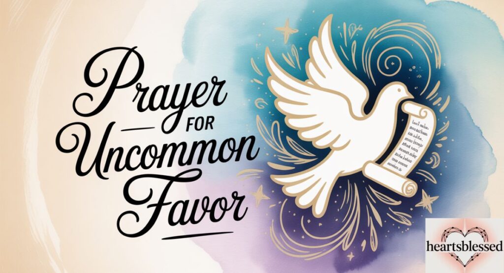 Prayer for Uncommon Favor: What It Means