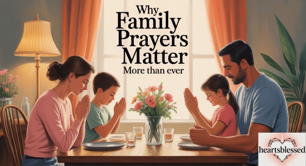 Why Family Prayers Matter More Than Ever